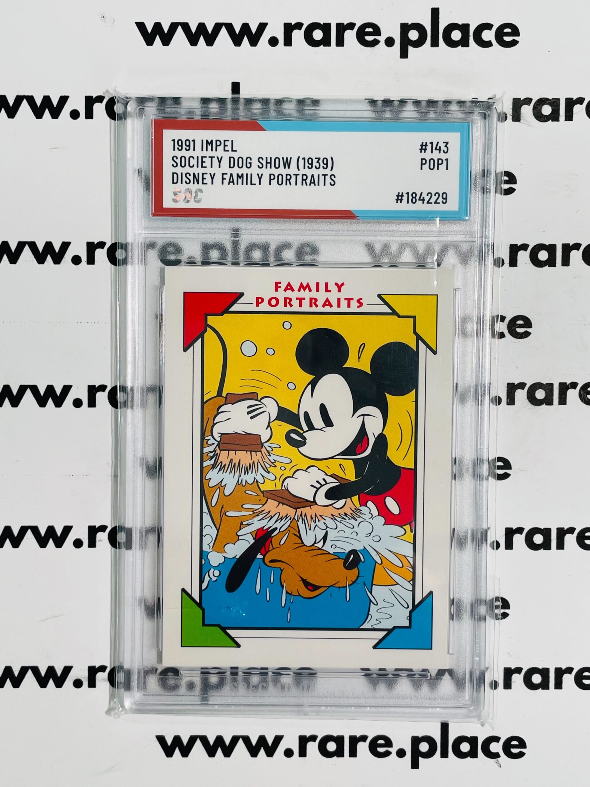 1991 Impel Society Dog Show (1939) Disney Family Portraits #143 SOC POP1