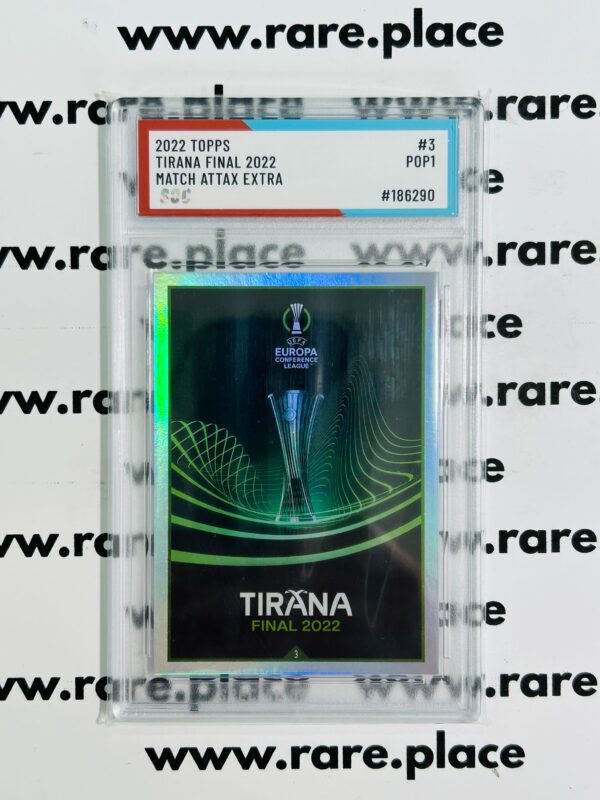 2022 Topps Tirana Final Match Attax Extra #3 SOC POP1