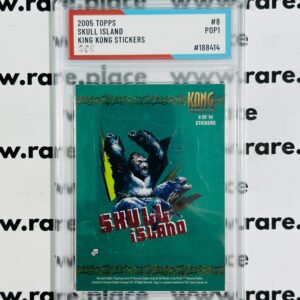 2005 Topps Skull Island King Kong Stickers #8 SOC POP1
