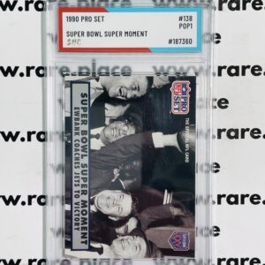 1990 Pro Set Super Bowl Super Moment #138 SOC POP1