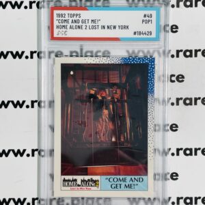 1992 Topps "Come And Get Me!" Home Alone 2 Lost In New York #49 SOC POP1