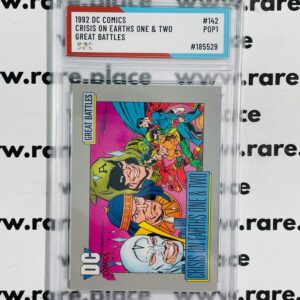 1992 DC Comics Crisis On Earths One & Two Great Battles #142 SOC POP1