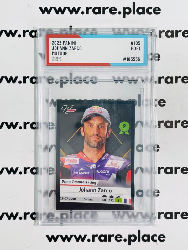 2022 Panini Johan Zarco MotoGP #105 SOC POP1
