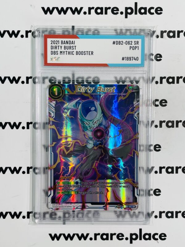 2021 Bandai Dirty Burst Dragon Ball Super #DB2-062 SR SOC POP1