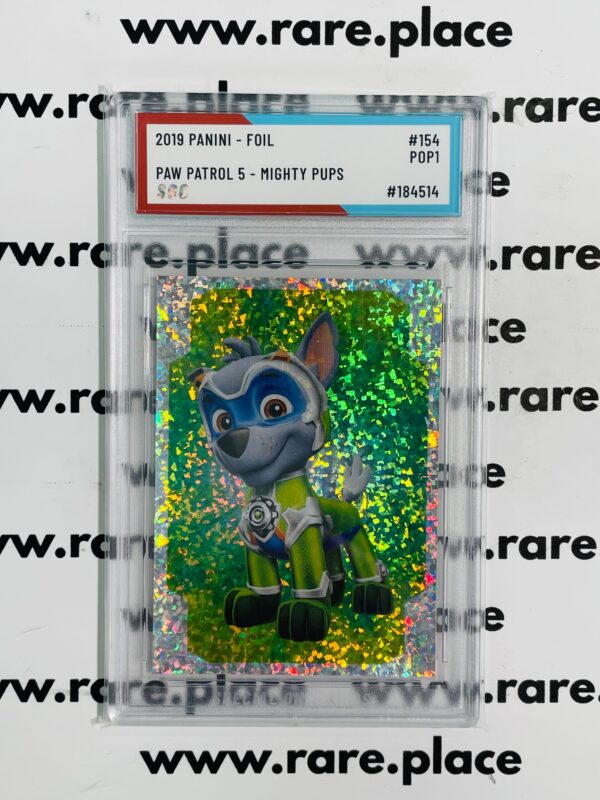 2019 Panini - Foil Paw Patrol 5 Mighty Pups #154 SOC POP1