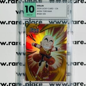 2024 Lucky Card – CN Krillin Akira Toriyama #SSR-019 GEM MINT 10