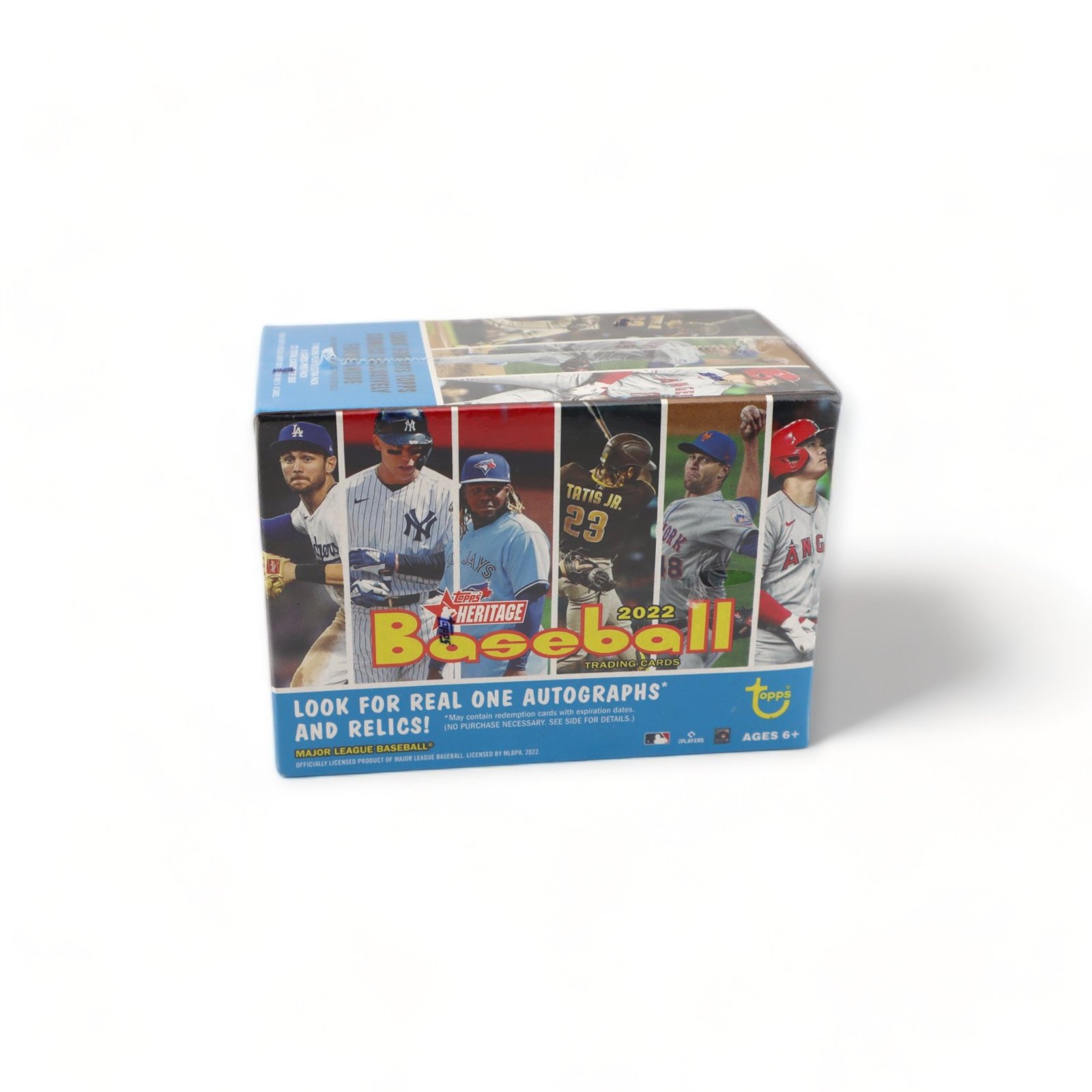 2022 TOPPS Heritage Baseball Hobby Box - Wax Sealed Box