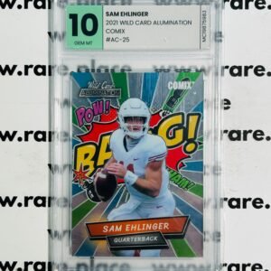 2021 Wild Card Alumination Sam Ehlinger Comix #AC-25 1/1