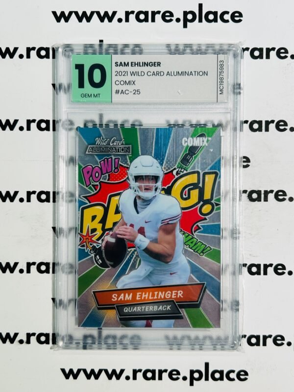 2021 Wild Card Alumination Sam Ehlinger Comix #AC-25 1/1