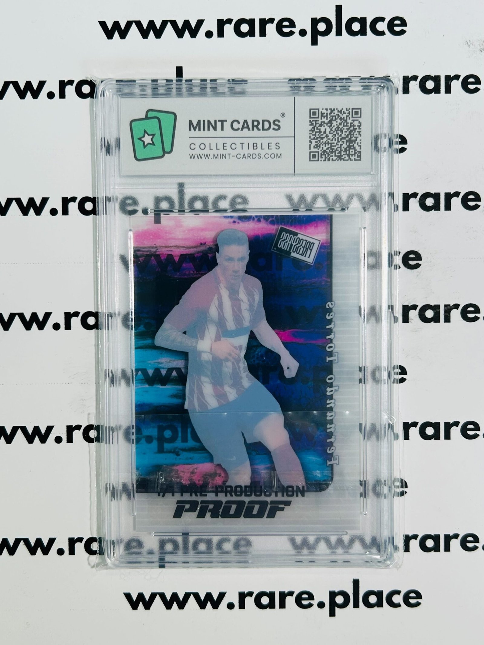 2024 Leaf Press Pass Fernando Torres Proof – Clear Silver GEM MINT 10 - Image 2