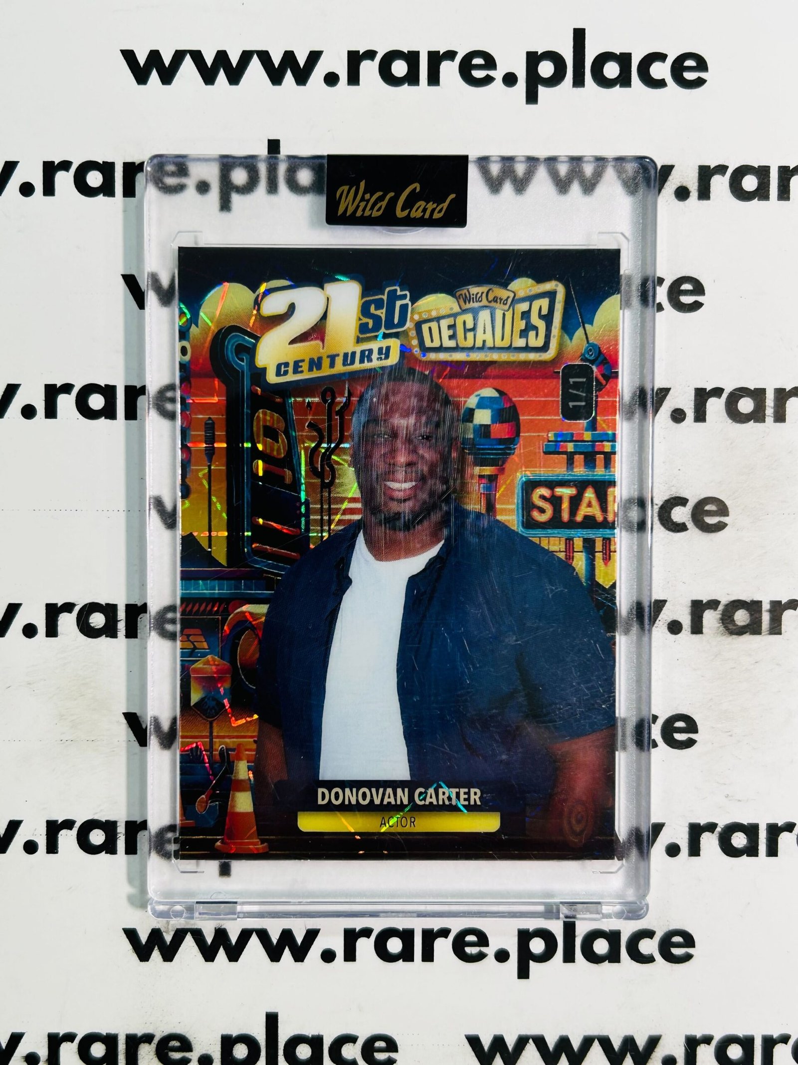 2024 Wild Card Decades Donovan Carter 21st Century #D12103-DC 1/1
