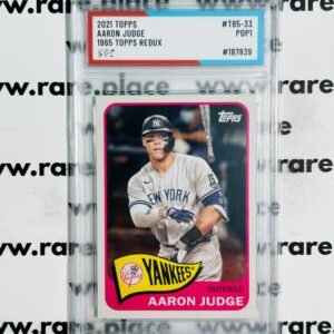 2021 Topps Aaron Judge 1965 Topps Redux #T65-33 SOC POP 1