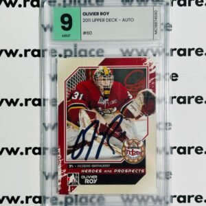 2011 Upper Deck – Auto Olivier Roy #60 MINT 9