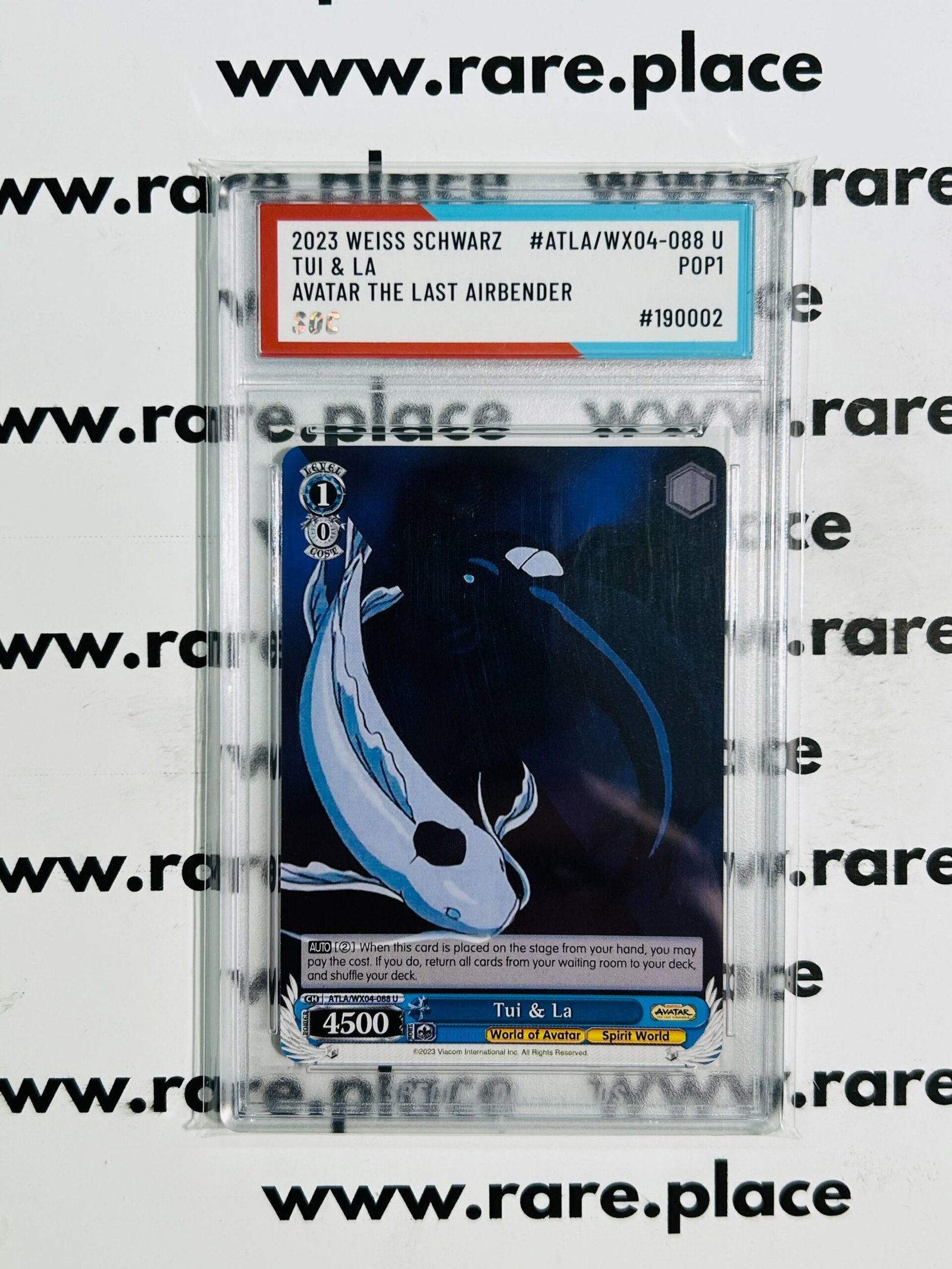 2023 Weiss Schwarz Tui & La Avatar The Last Airbender #ATLA/WX04-088 SOC POP1