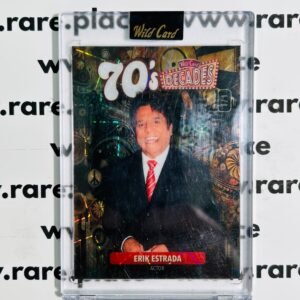 2024 Wild Card Decades Erik Estrada 70's #D170B7-EE 1/1