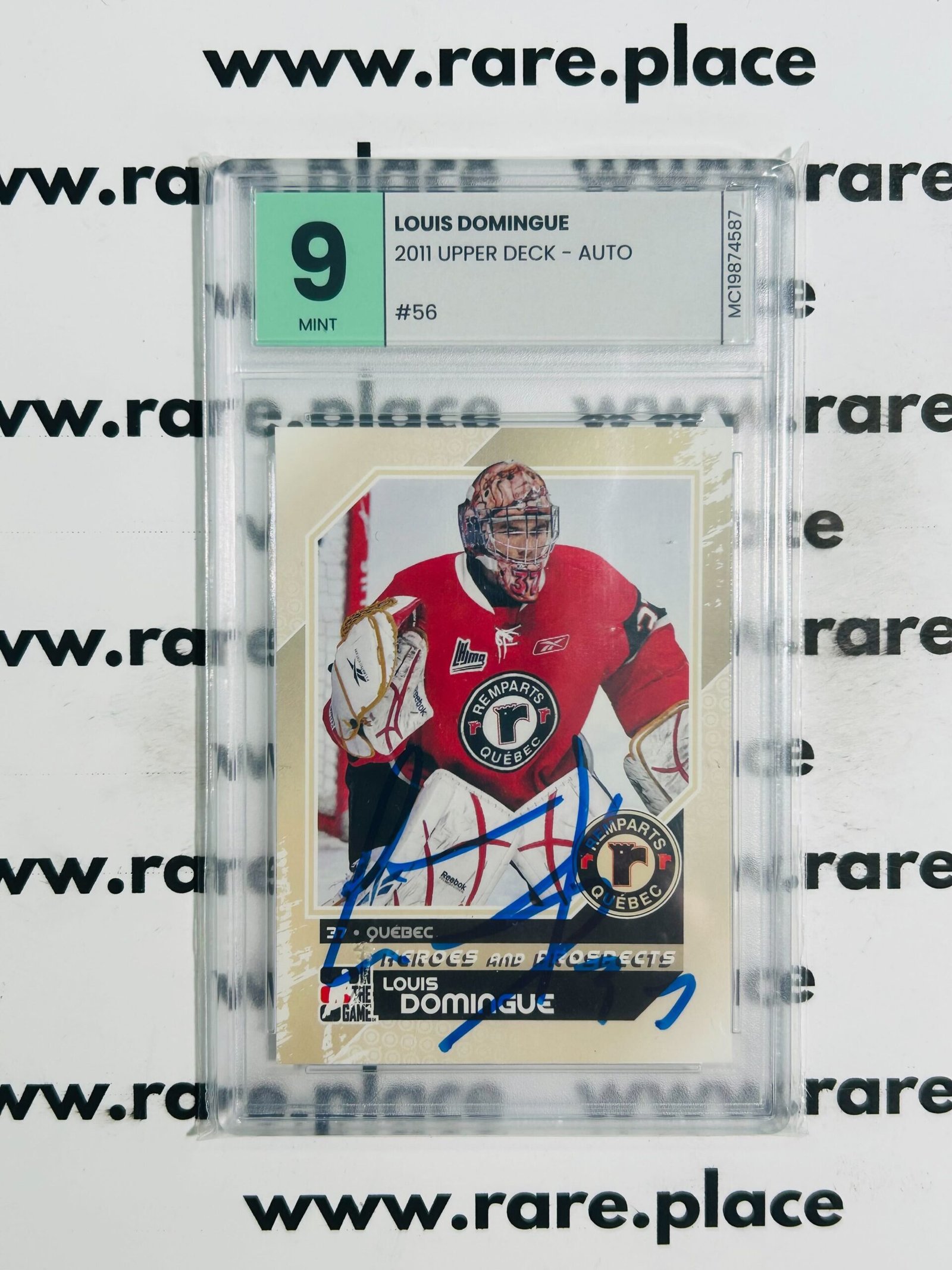 2011 Upper Deck - Auto Louis Domingue #56 MINT 9
