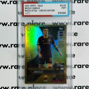 2022 Topps - Gold Nicolò Zaniolo Match Attax #LE25 SOC POP1