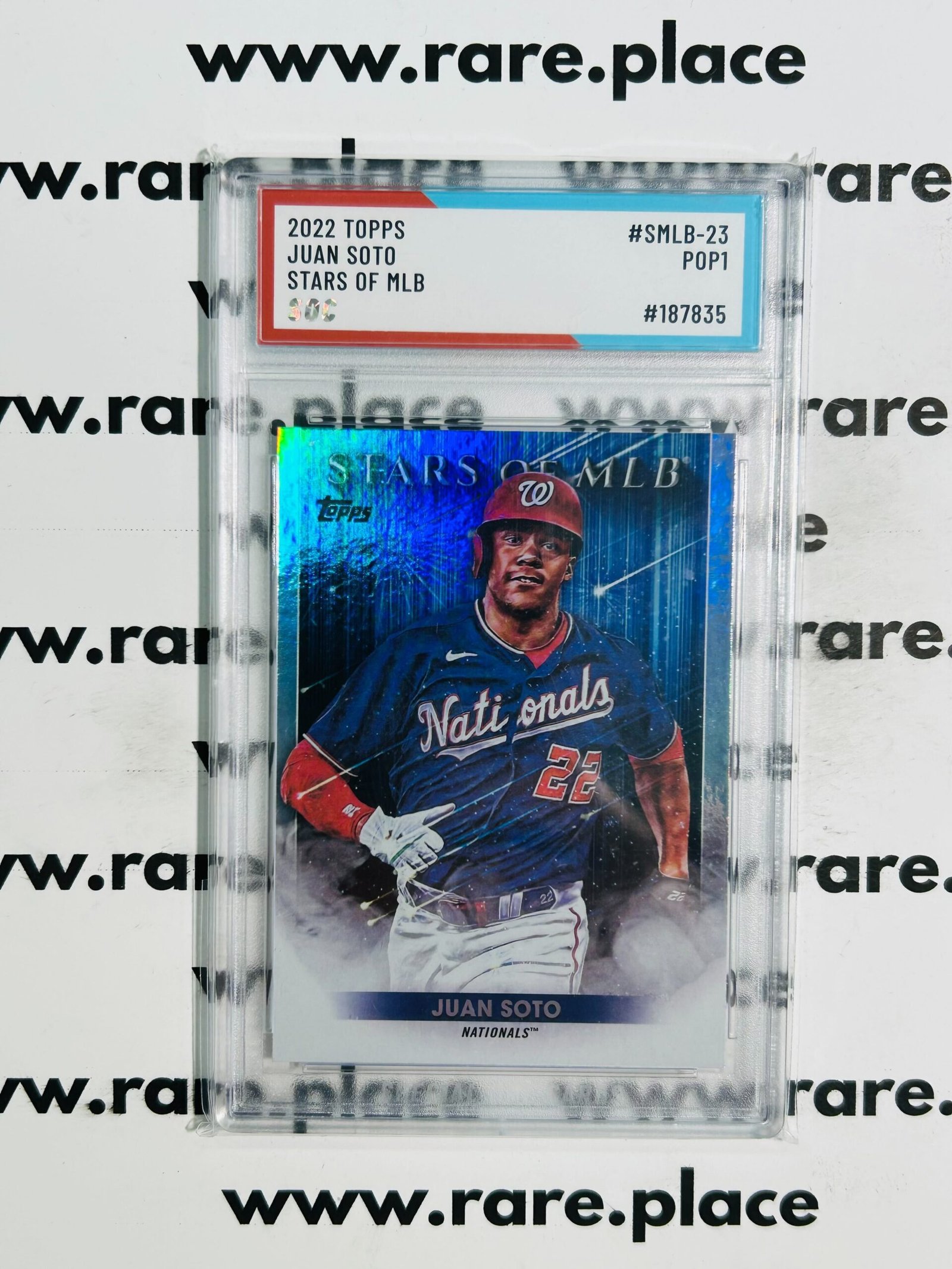 2022 Topps Juan Soto Stars Of MLB #SMLB-23 SOC POP 1