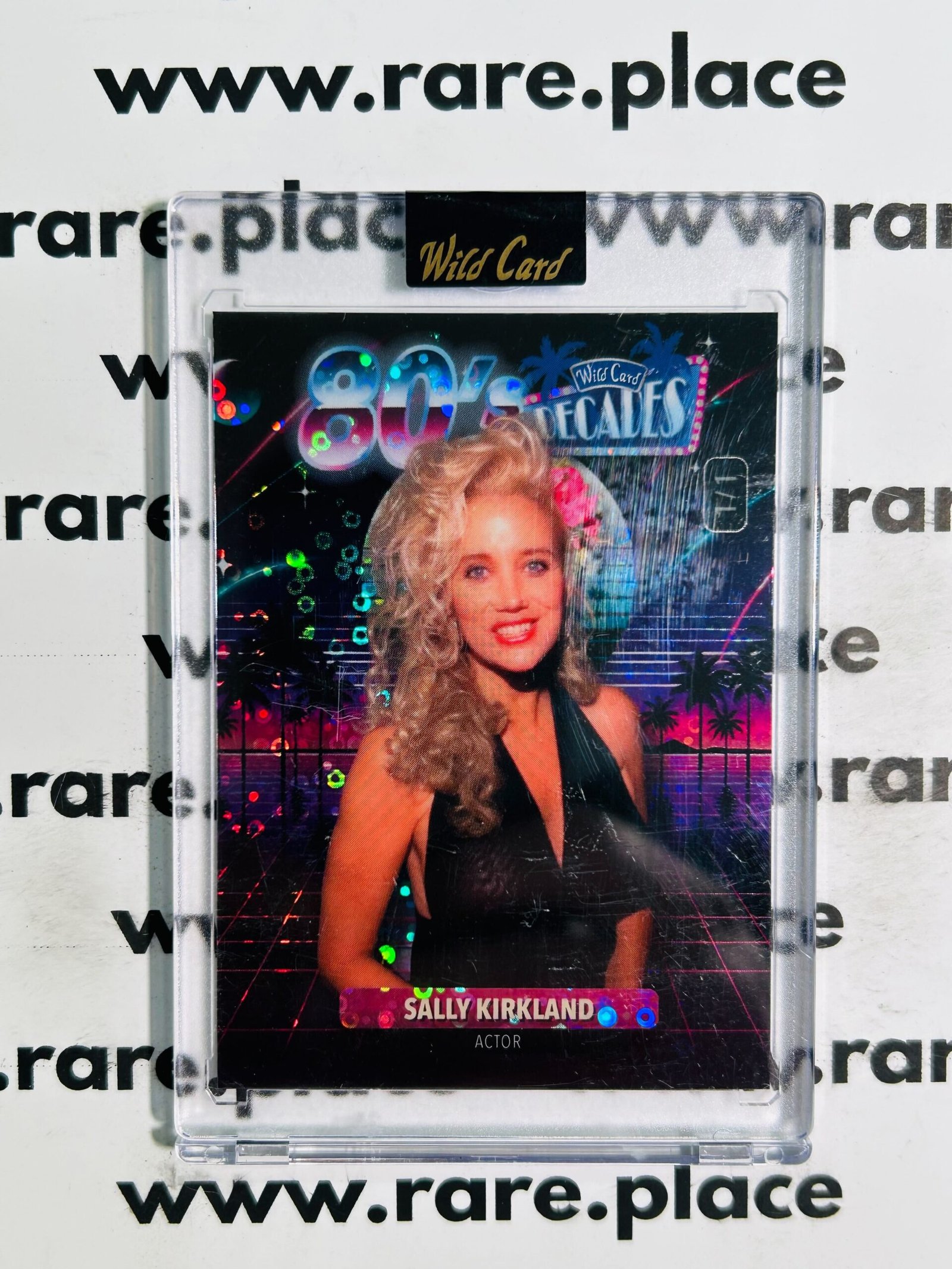 2024 Wild Card Decades Sally Kirkland 80's #D180B2-SK 1/1