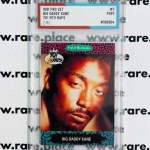 1991 Pro Set Big Daddy Kane Yo! MTV Raps #7 SOC POP1