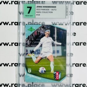 2022 Parkside – Auto Jenna Winebrenner NWSL #28 NEAR MINT 7