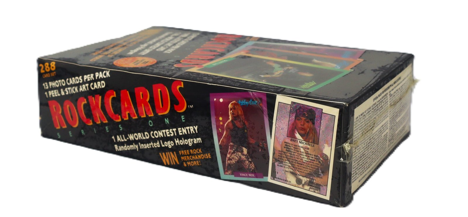 1991 RockCards- Series One 288 Cards Wax Sealed Box - Image 2