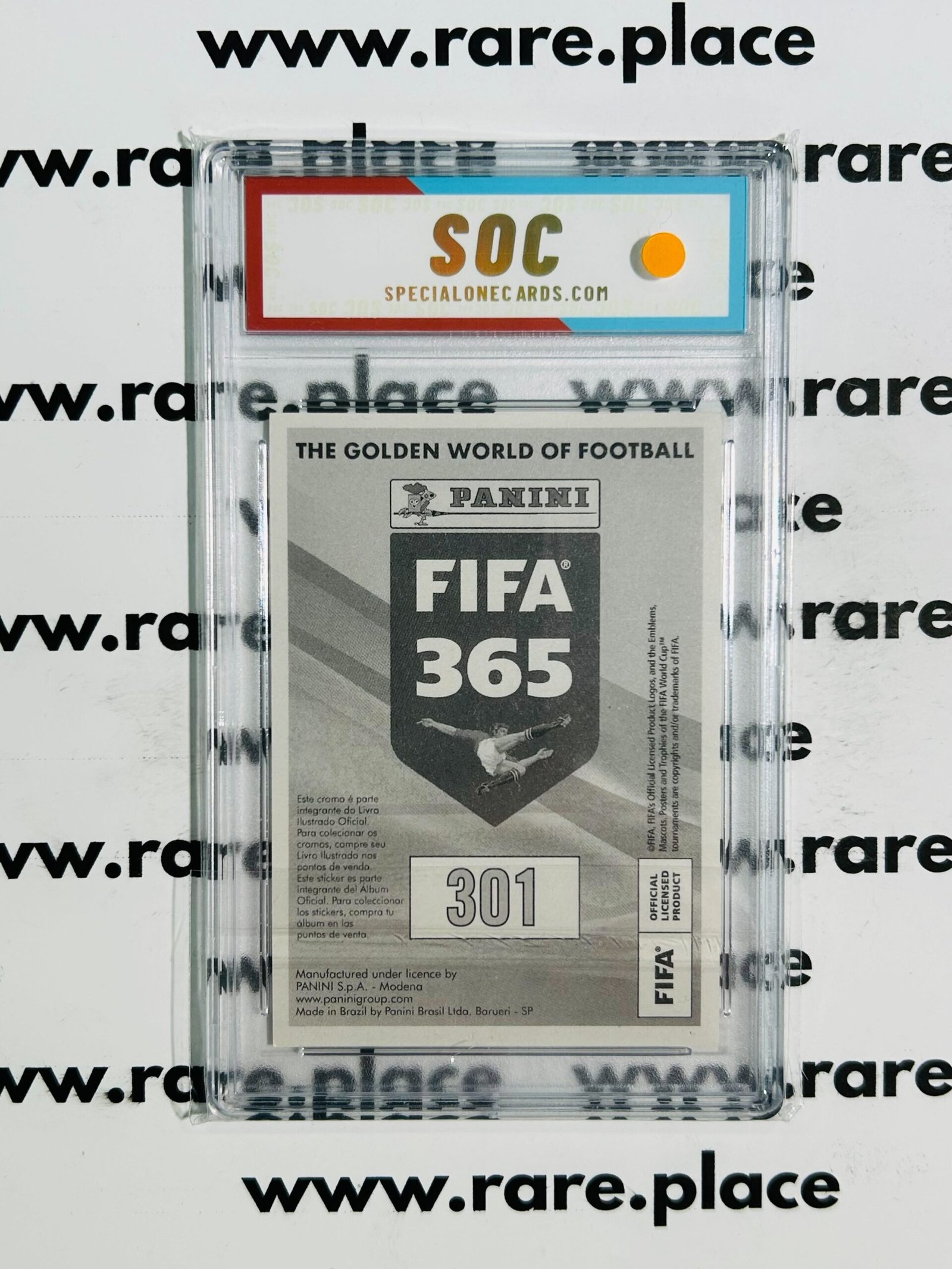 2021 Panini Raymundo Fulgencio Fifa 365 #301 SOC POP1 - Image 3