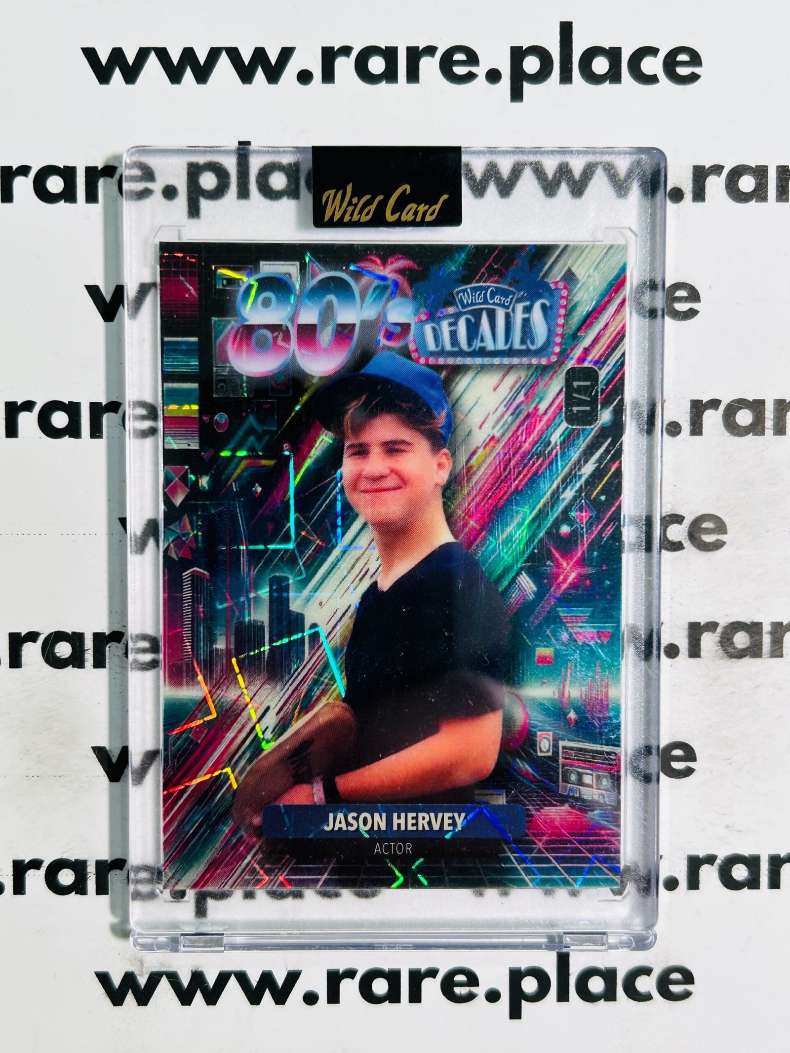 2024 Wild Card Decades Jason Hervey 80's #D180WS-JH 1/1