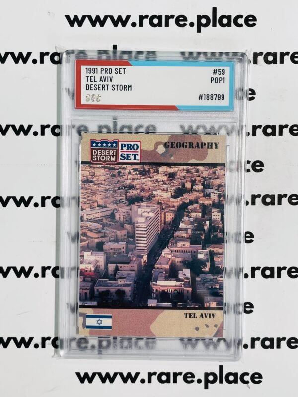 1991 Pro Set Tel Aviv Desert Storm #59 SOC POP1