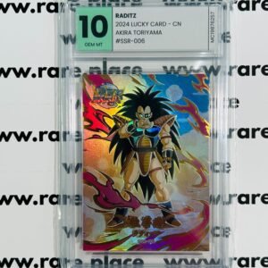2024 Lucky Card – CN Raditz Akira Toriyama #SSR-006 GEM MINT 10