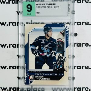 2011 Upper Deck - Auto Gleason Fournier #54 Mint 9