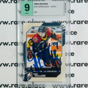 2011 Upper Deck - Auto Greg McKegg #13 Mint 9