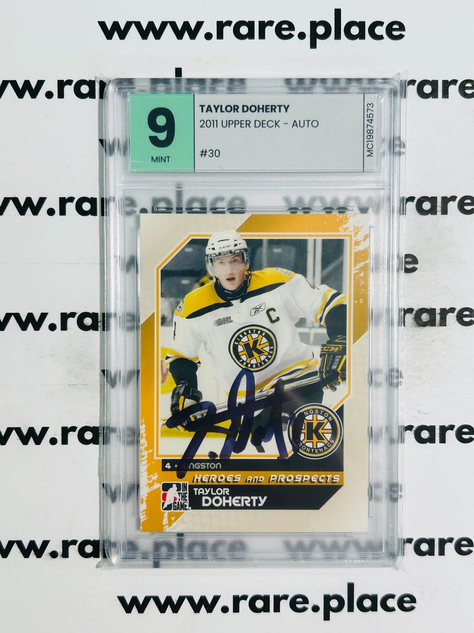 2011 Upper Deck - Auto Taylor Doherty #30 MINT 9
