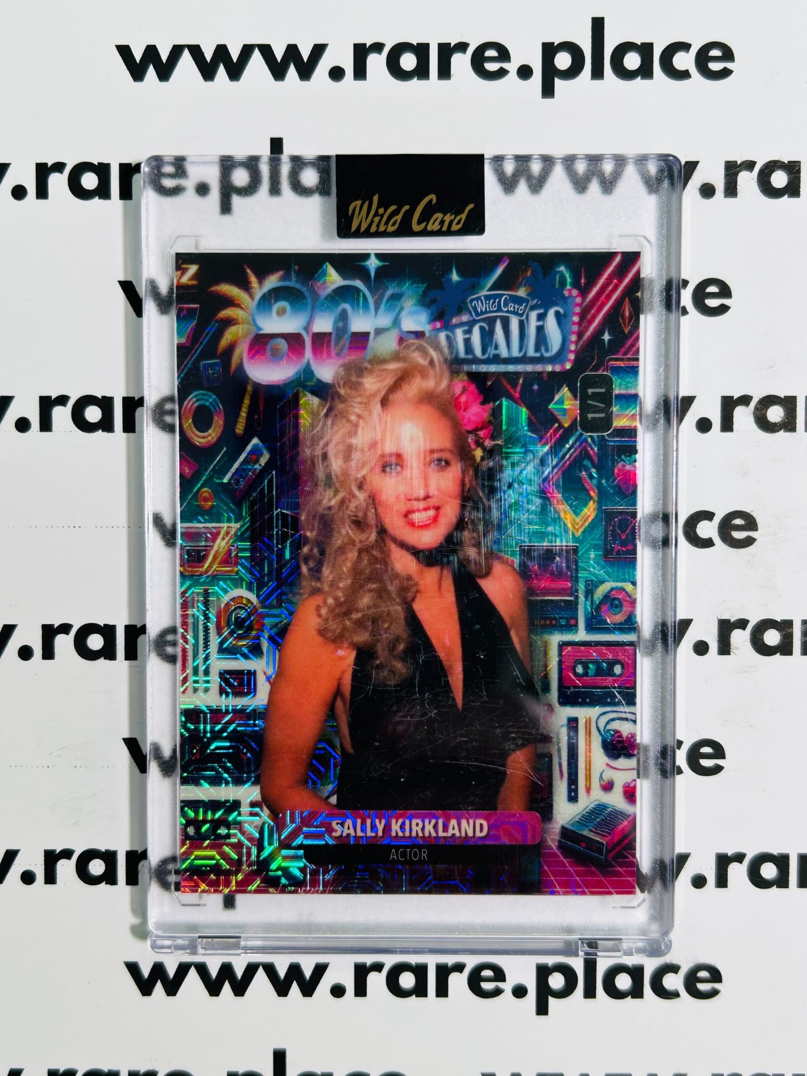2024 Wild Card Decades Sally Kirkland 80's #D180O8-SK 1/1