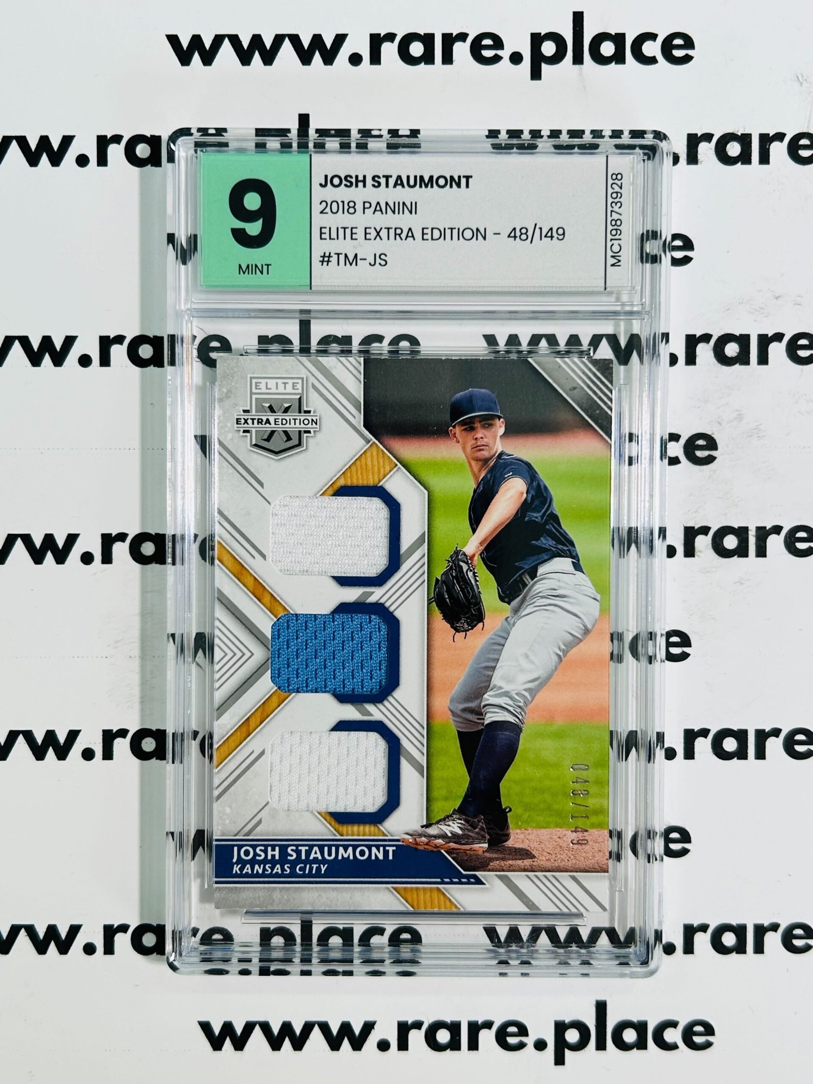 2018 Panini Josh Staumont Elite Extra Edition #TM-JS MINT 9