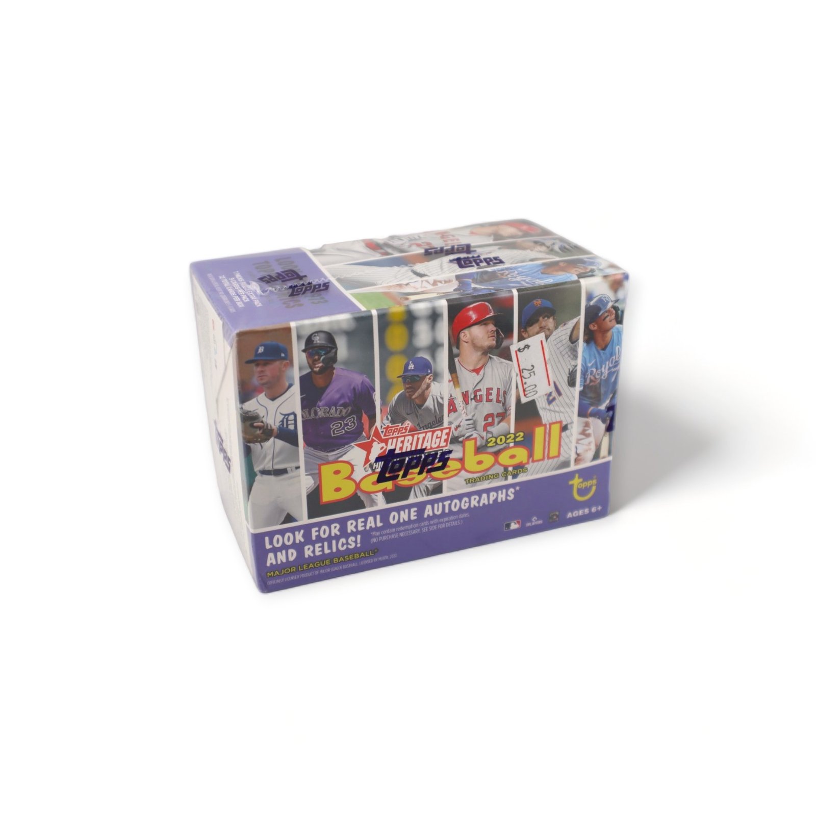 2022 TOPPS Heritage Baseball Hobby Box - Wax Sealed Box - Image 2