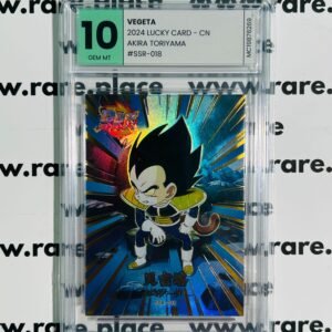 2024 Lucky Card – CN Vegeta Akira Toriyama #SSR-018 GEM MINT 10