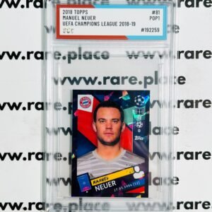 2018 Topps Manuel Neuer Uefa Champions League #81 SOC POP1