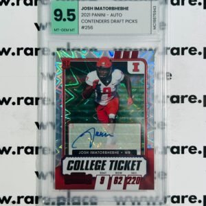 2021 Panini - Auto Josh Imatorbhebhe Contenders Draft Picks #256 MT-GEM MT 9.5