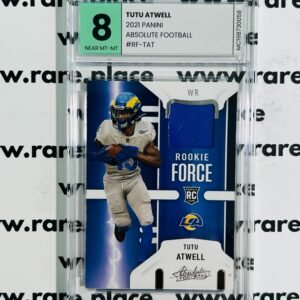 2021 Panini Tutu Atwell Absolute Football #RF-TAT NEAR MT-MT 8