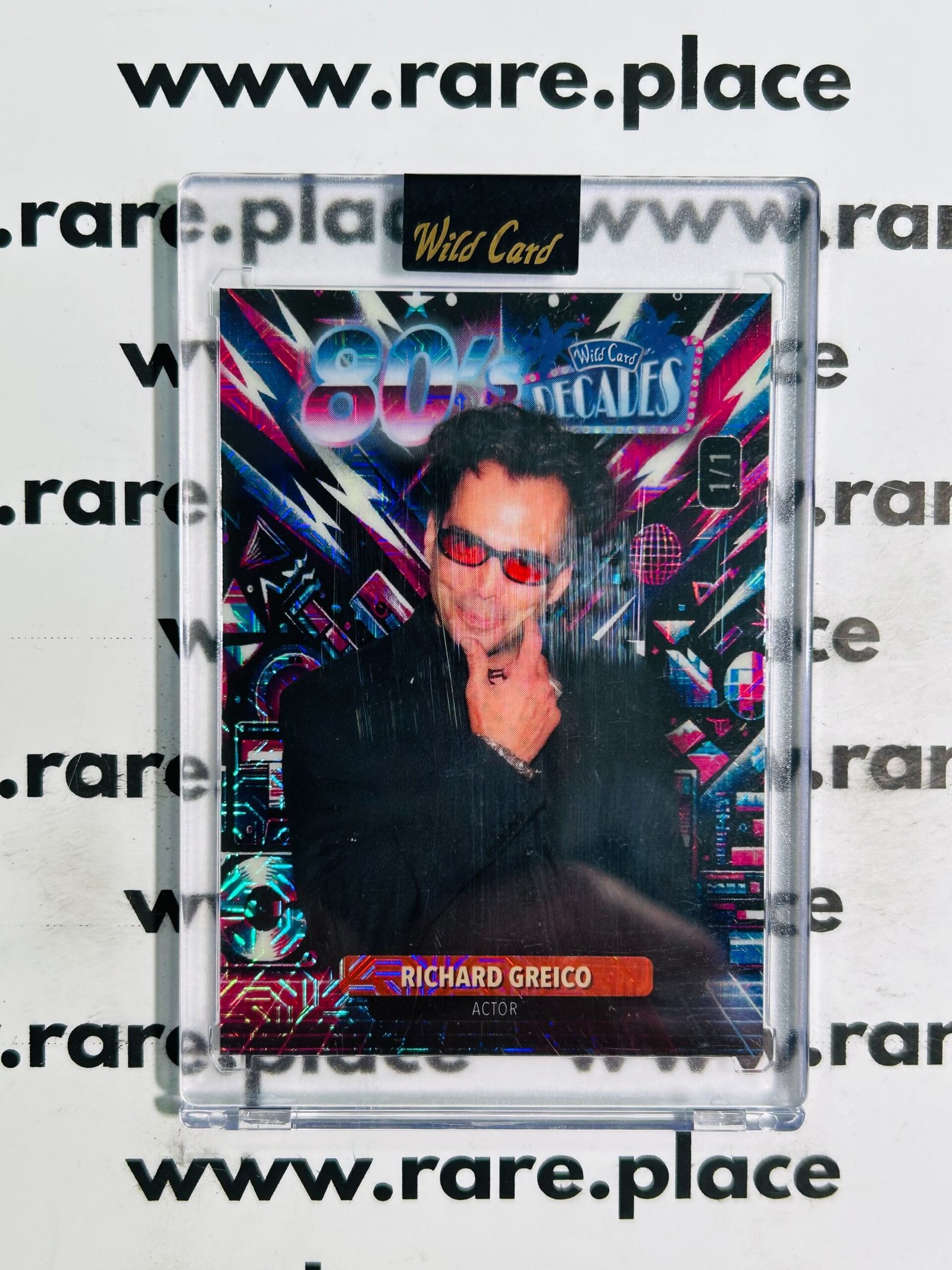 2024 Wild Card Decades Richard Greico 80's #D180B7-RG 1/1