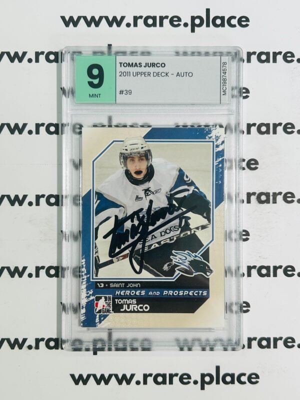 2011 Upper Deck - Auto Tomas Jurco #9 MINT 9