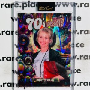 2024 Wild Card Decades Laurette Spang 70's #D170P1-LS 1/1