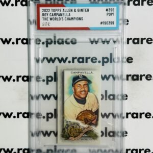 2022 Topps Allen & Ginter Roy Campanella The World's Champions #396 SOC POP1