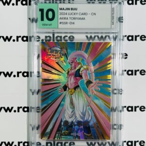 2024 Lucky Card – CN Majin Buu Akira Toriyama #SSR-014 GEM MINT 10