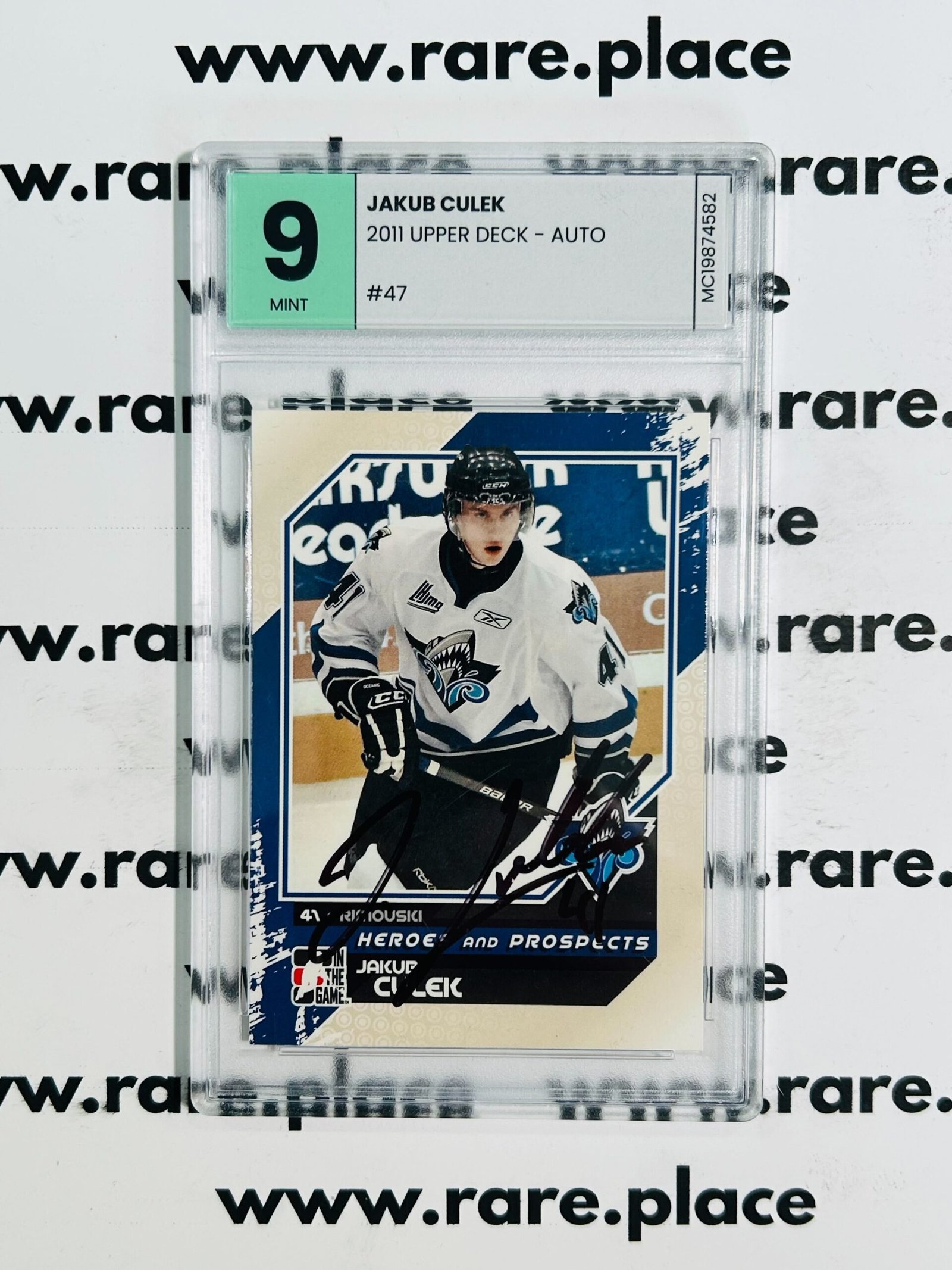 2011 Upper Deck - Auto Jakub Culek #47 Mint 9