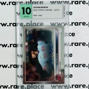 2022 Topps Chrome - Auto Jovani Moran #RA-JMO GEM MT 10