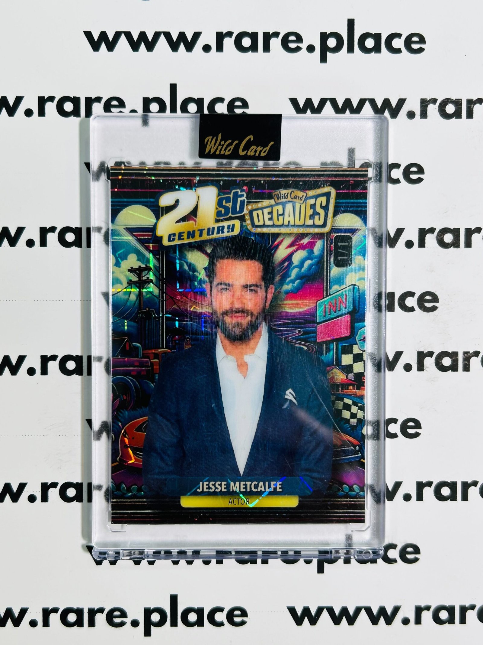 2024 Wild Card Decades Jesse Metcalfe 21st Century #D121P6-JM 1/1