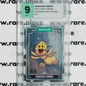 2025 Topps Chrome Tenacious Termite Veefriends First Chrome #70 MINT 9