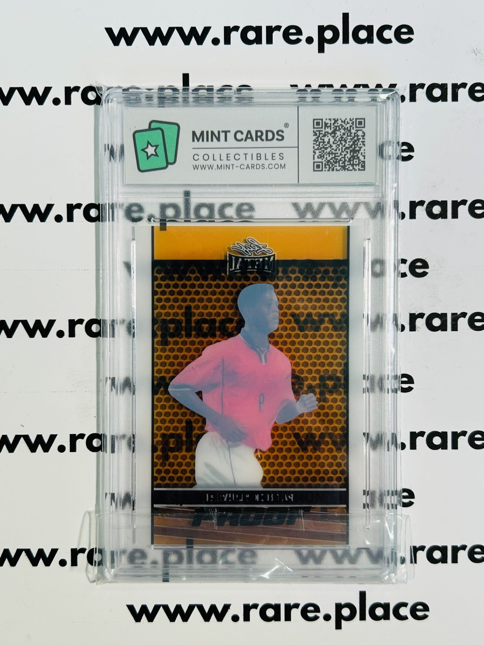 2024 Leaf Metal – Patrick Kluivert 1/1 Proof Clear Gold MT-GEM MT 9.5 - Image 2